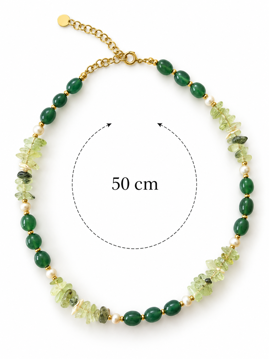 Collar Verde Serena - Hecho a macho