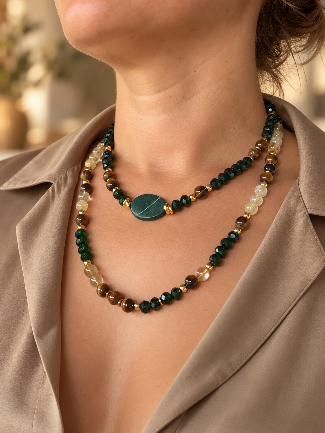 Collar Bosque Ámbar