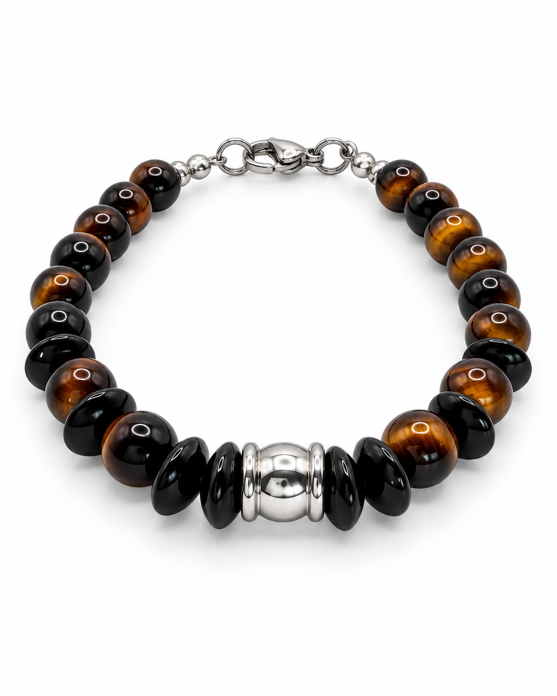Pulsera Caballero Ámbar Nocturno