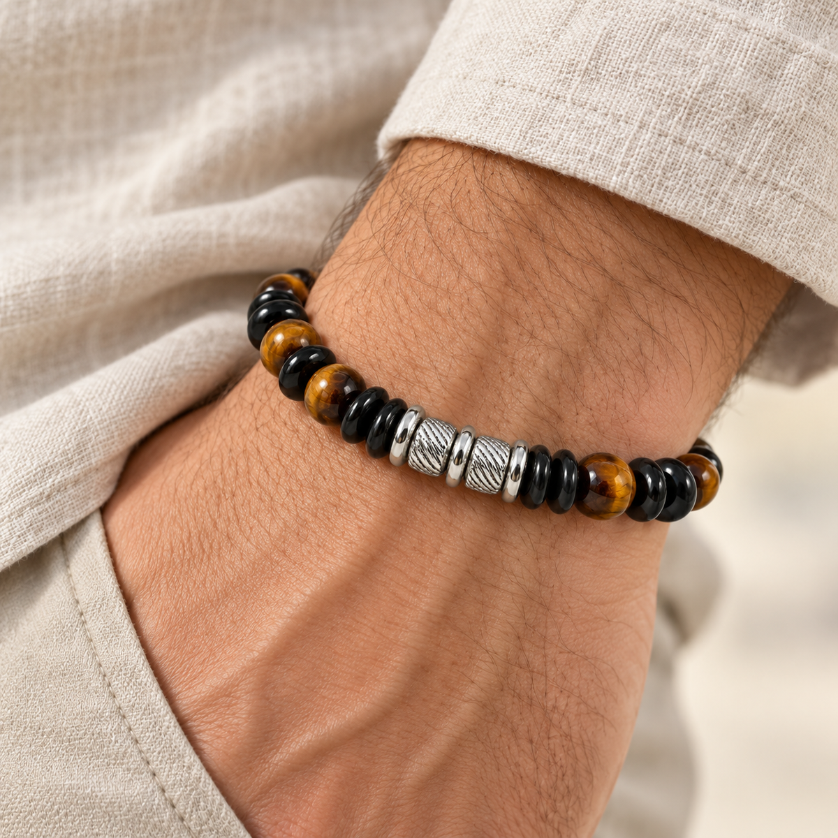 Pulsera Caballero Roble Nocturno