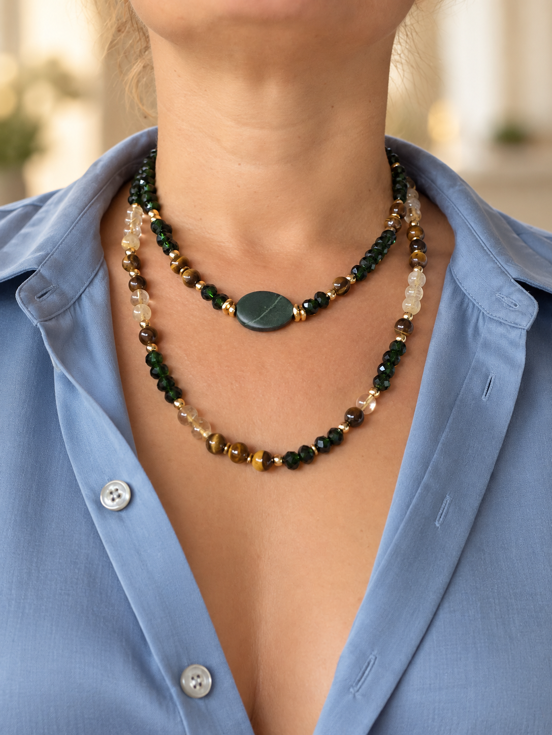Collar Bosque Ámbar