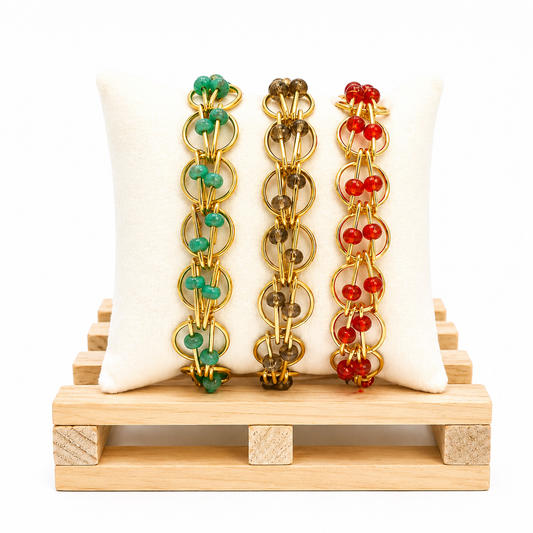 PULSERAS ENTRELAZADAS
